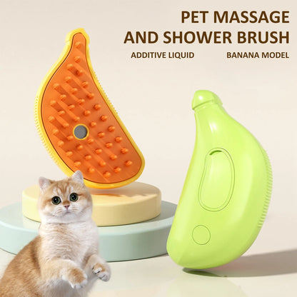 3-in-1 Pet Steam Massage Brush