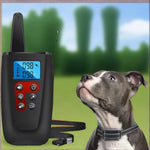 3-Mode Anti-Bark Dog Training Collar with Long-Distance Remote (No Shock Mode)