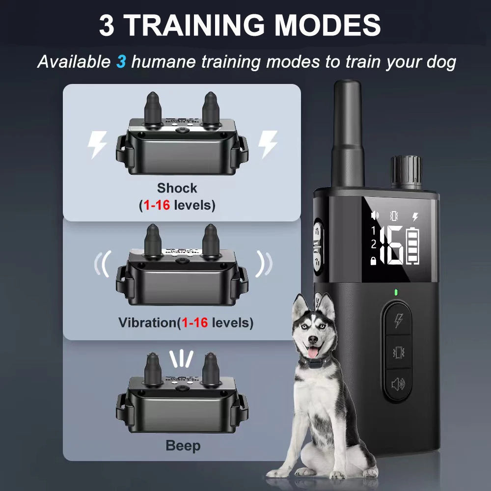 2600FT Dog Training Collar with Remote