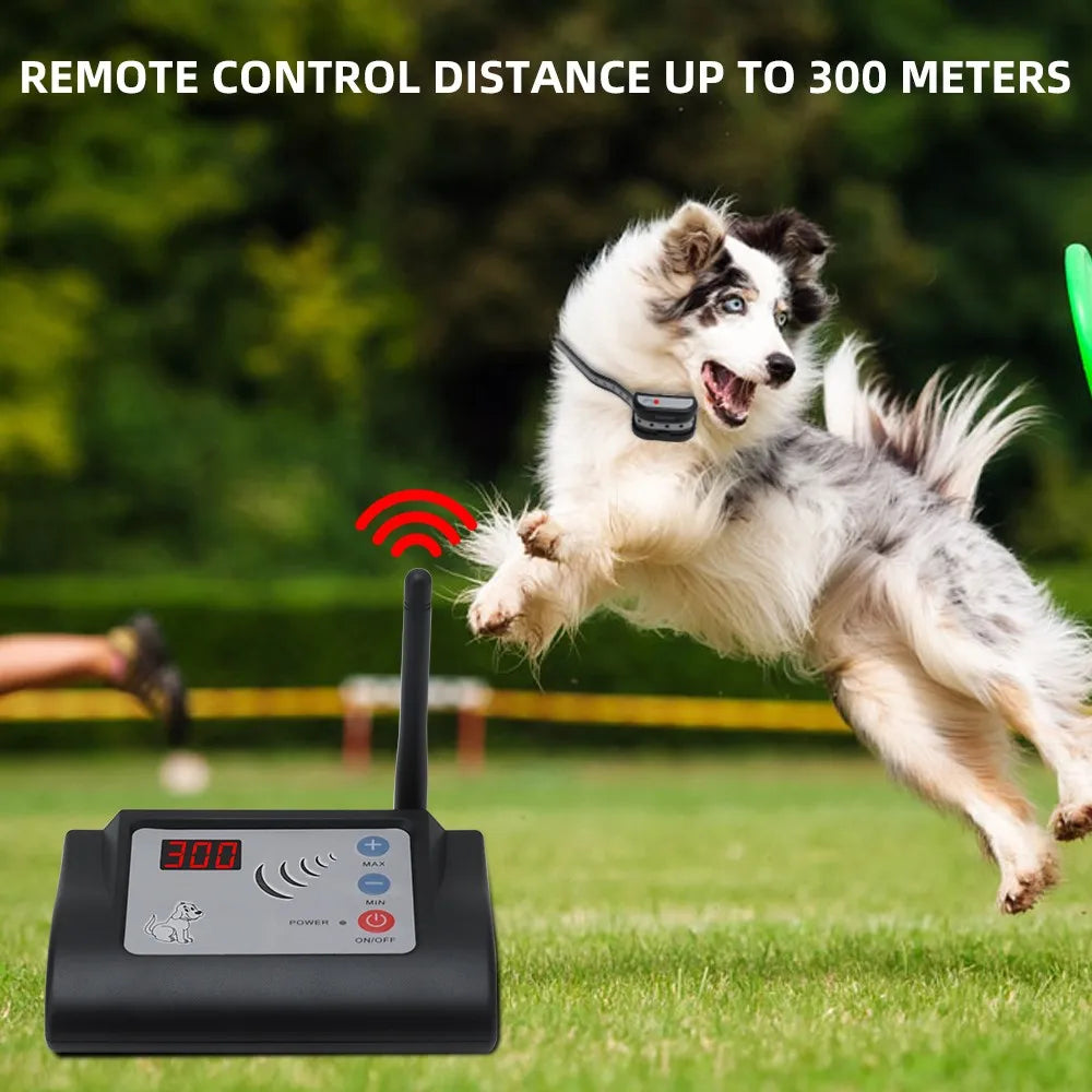 Rechargeable Waterproof Anti-Runaway Dog Wireless Electric Fence System