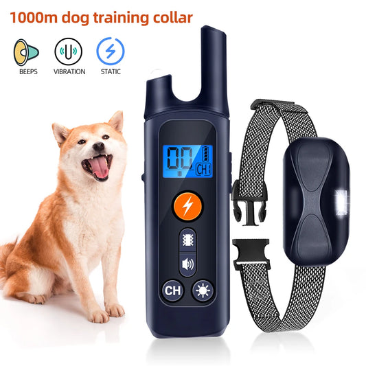 1000m Waterproof Dog Training Collar