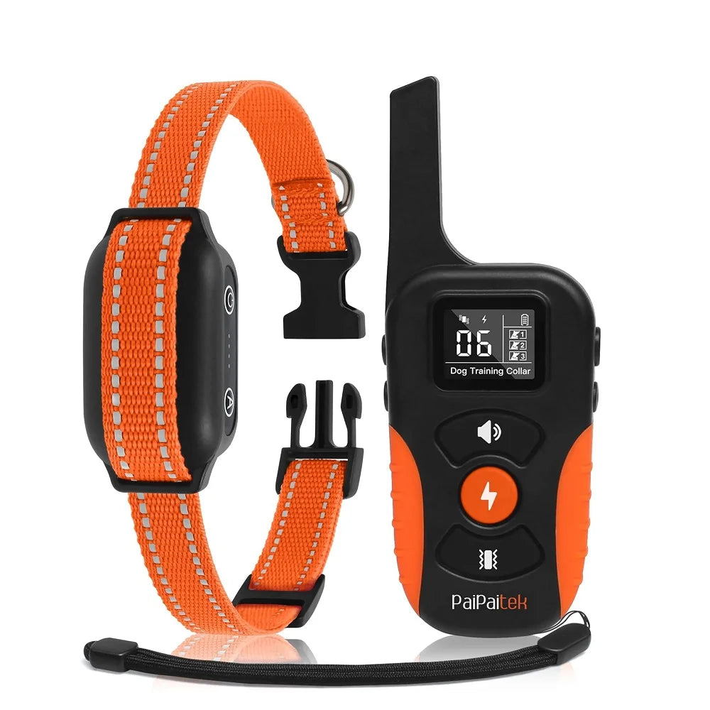 Dog Training Collar with Remote (2-in-1 Bark Collar & Training Collar)