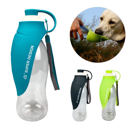 580ml Portable Pet Dog Water Bottle 