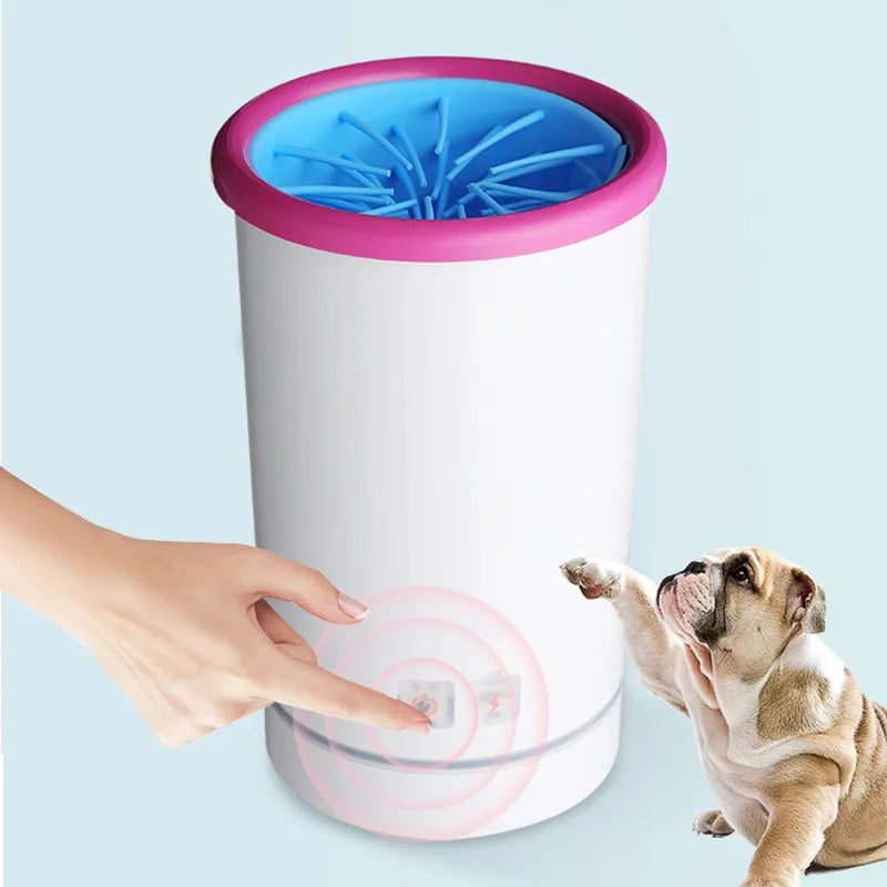 Rechargeable Automatic Electric Pet Paw Cleaner with USB Charging