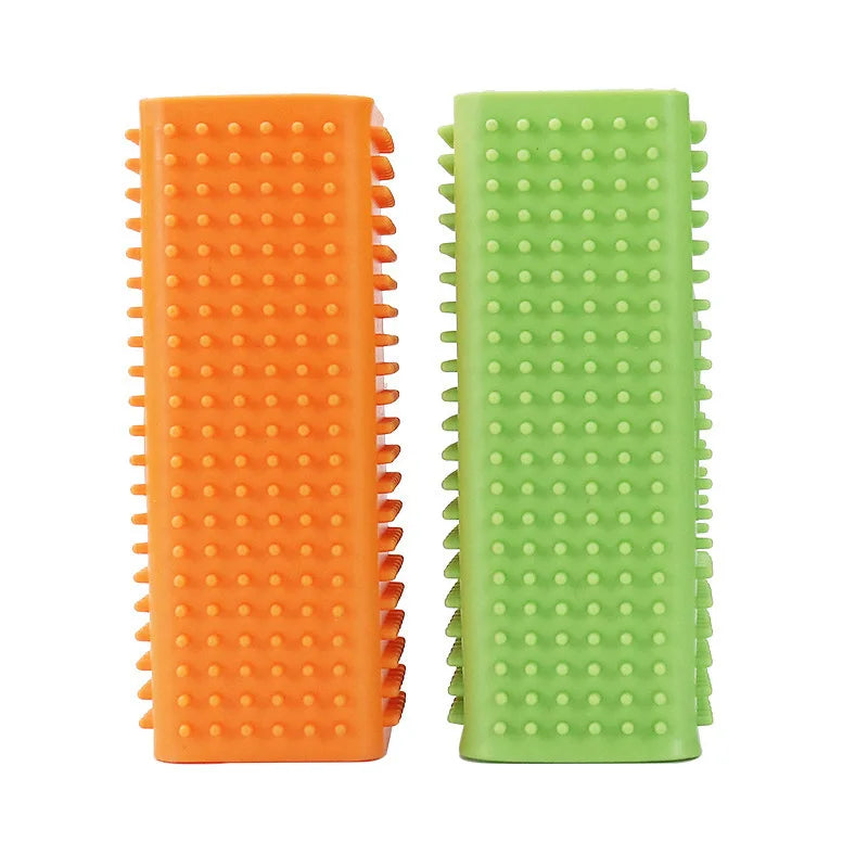Silicone Hollow Rubber Dog Hair Brush Remover