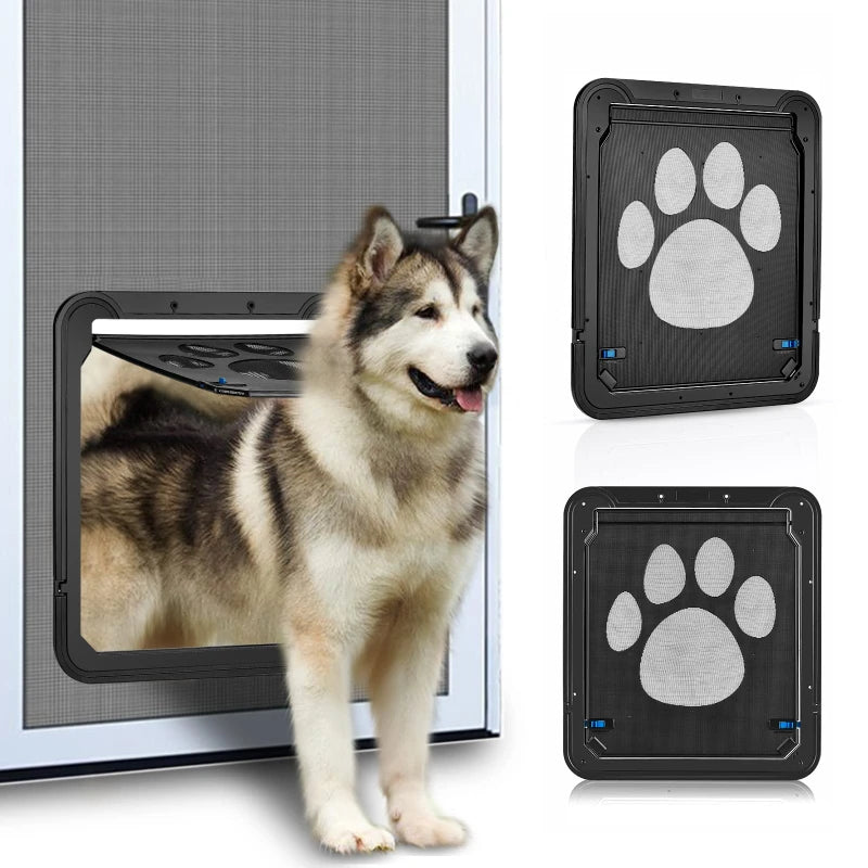 Magnetic Lockable Pet Door