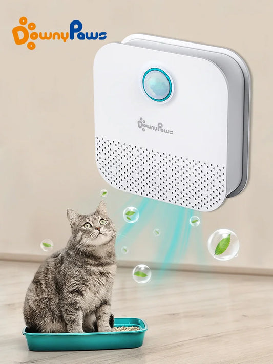 4000mAh Smart Cat Odour Purifier for Cat Litter Boxes and Dog Toilets