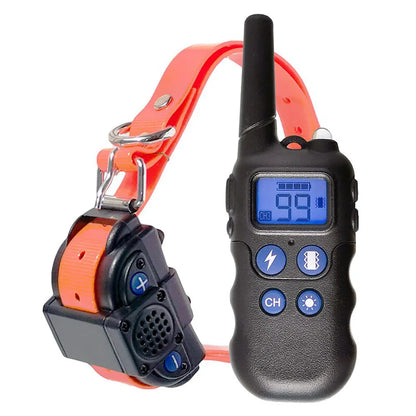 Rechargeable Electric Dog Training Collar with Walkie Talkie