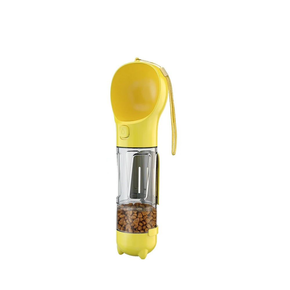 Portable Multifunctional Dog Water Bottle with Poop Dispenser