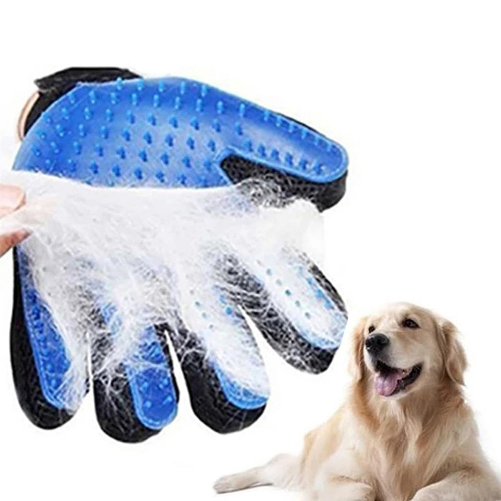 Pet Grooming Glove Brush