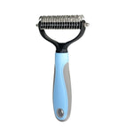 Professional 2-Sided Pet Deshedding Tool