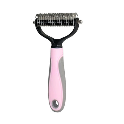 Professional 2-Sided Pet Deshedding Tool