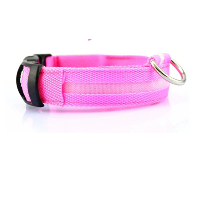 Adjustable LED Luminous Dog Collar