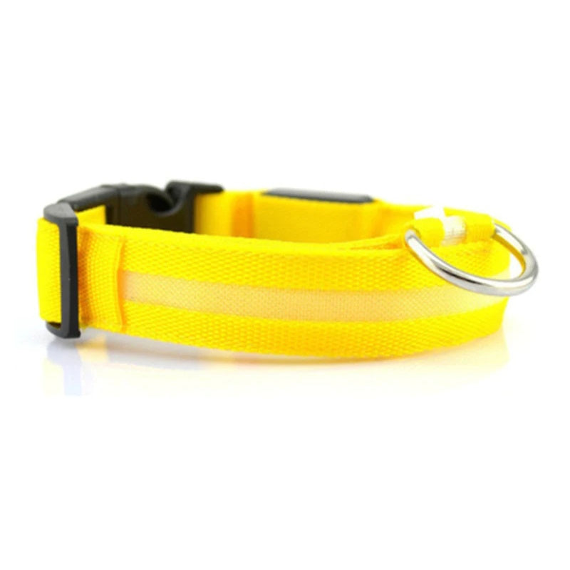 Adjustable LED Luminous Dog Collar