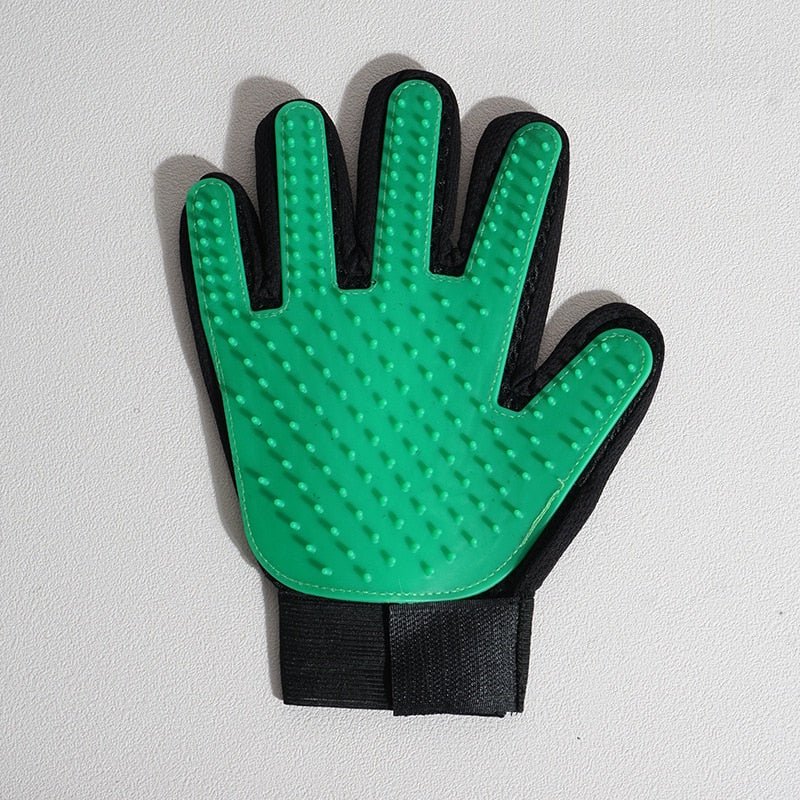 Pet Grooming Brush Glove