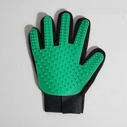 Pet Grooming Brush Glove