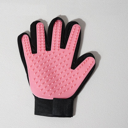 Pet Grooming Brush Glove