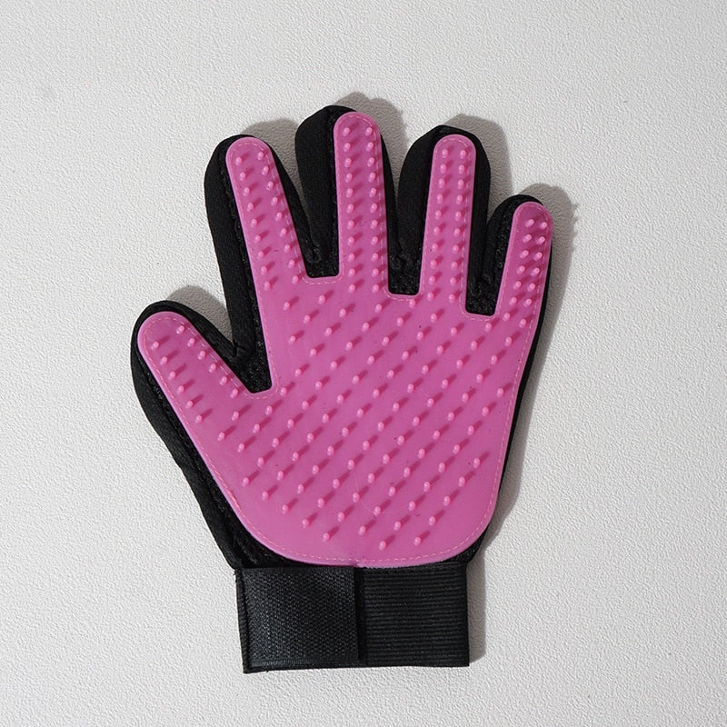 Pet Grooming Brush Glove