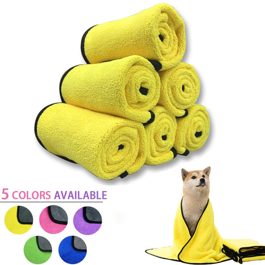 Quick-drying Soft Fiber Pet Towel